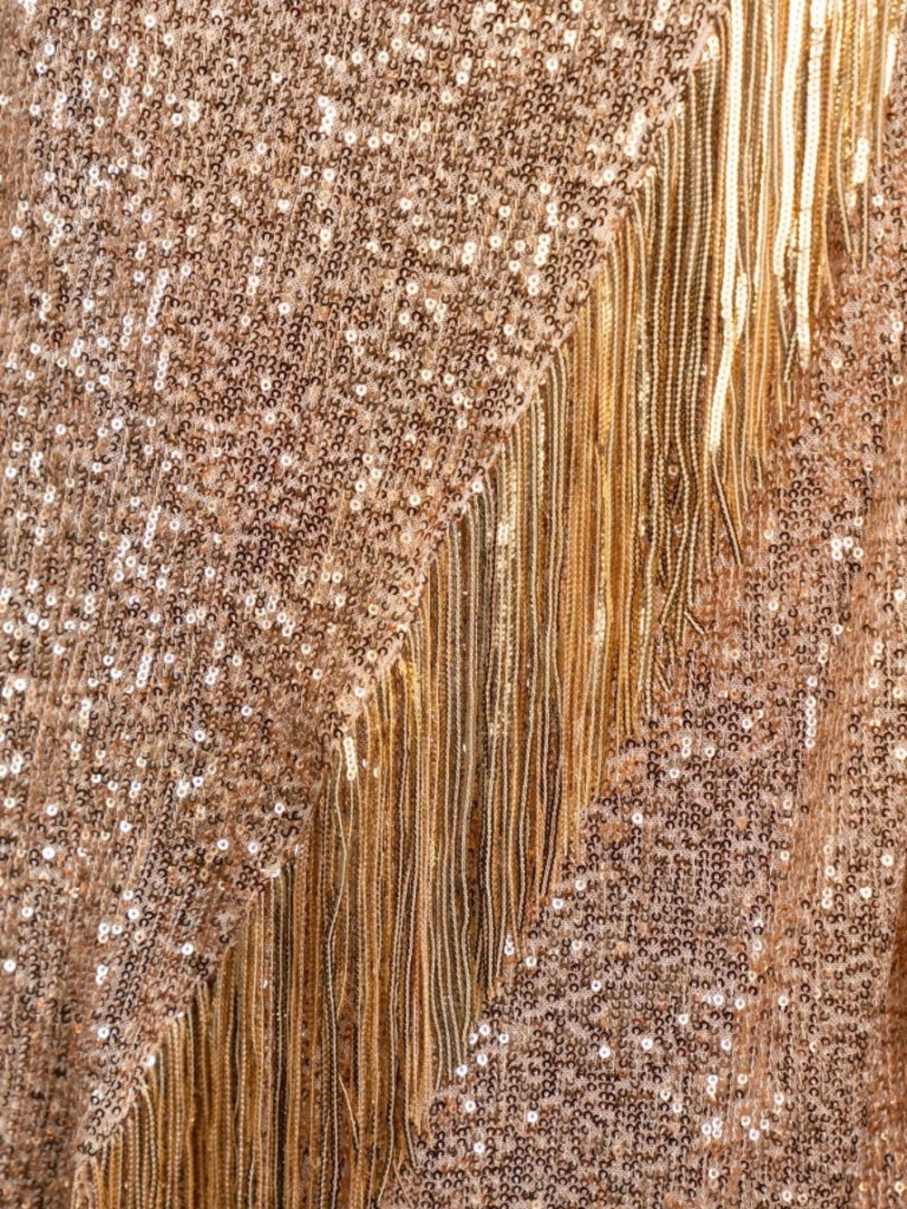 BADGLEY MISCHKA Gold dress - Picture 3 of 8